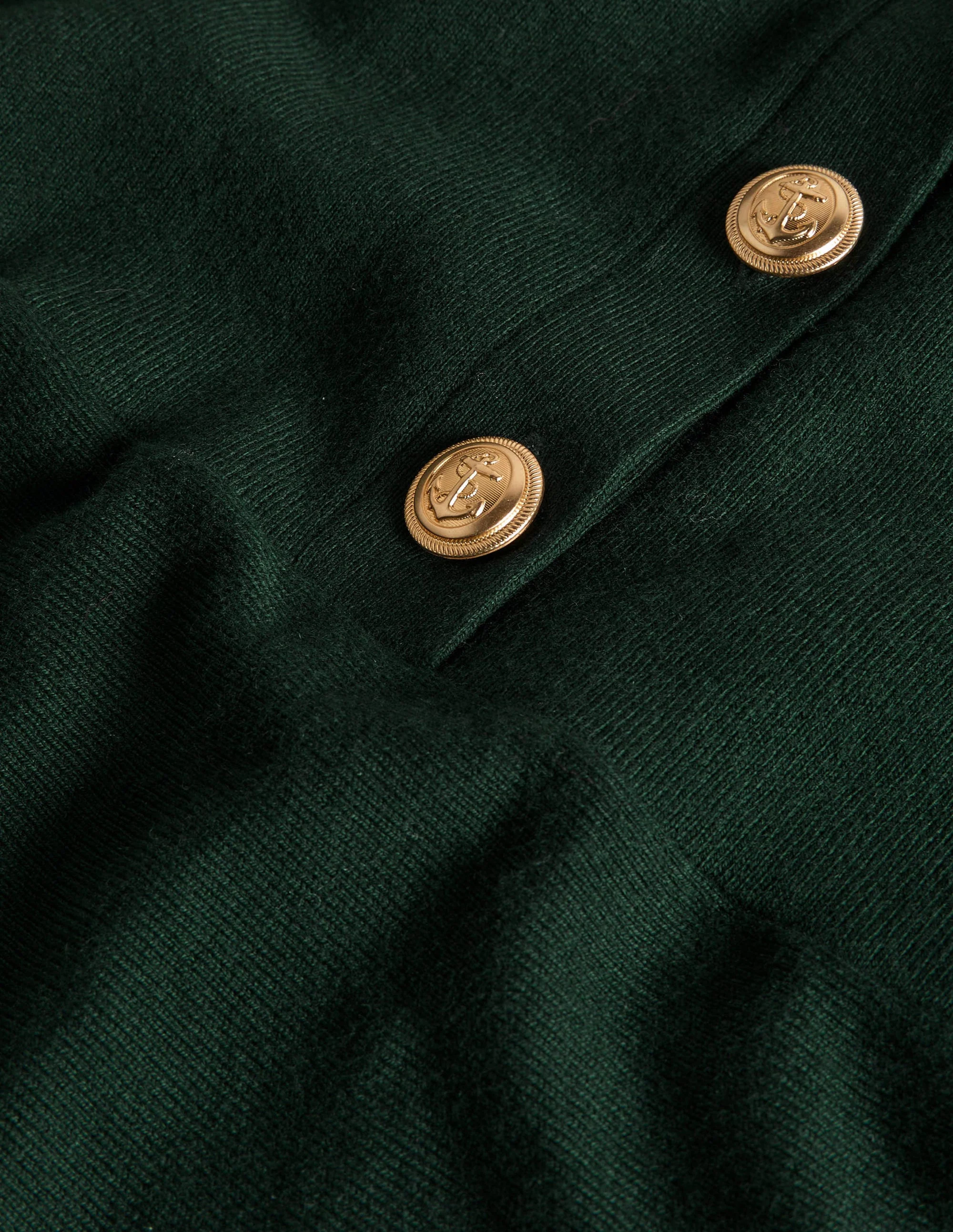 Relaxed Knitted Mini Dress-Cavolo Nero - Image 8