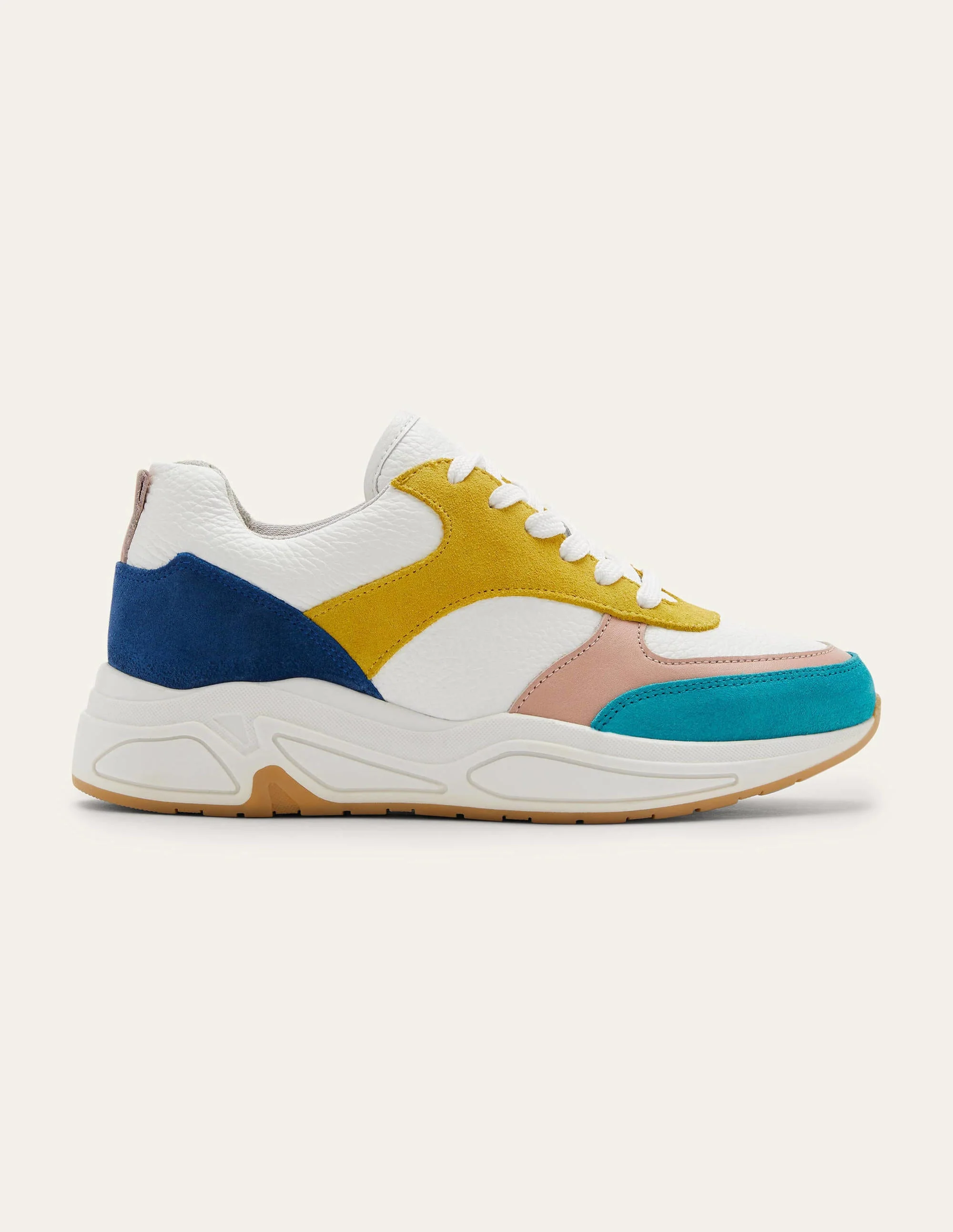 Rhea Trainers-Gulf Blue Colourblock - Image 2