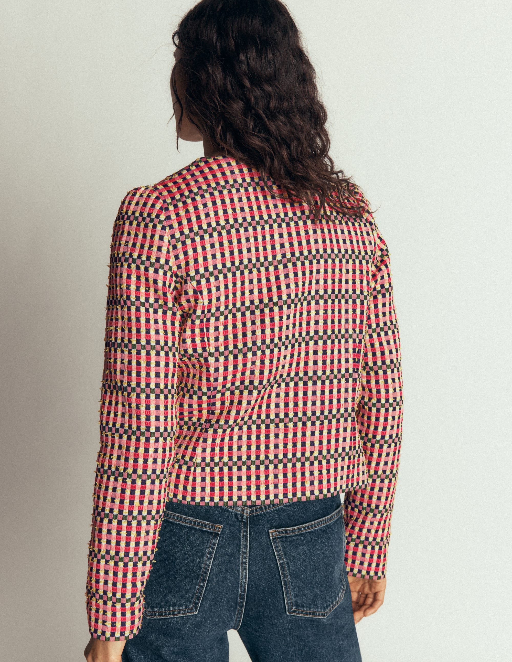 Salisbury Puff Sleeve Jacket-Multi - Image 4