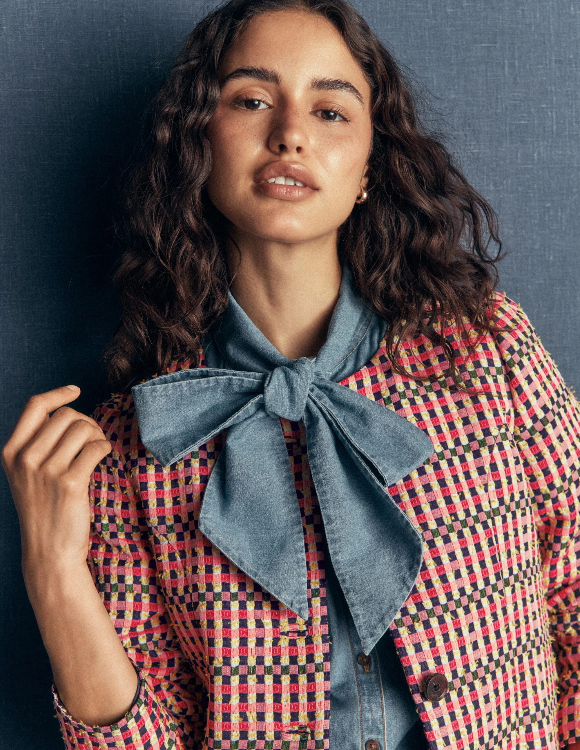 Salisbury Puff Sleeve Jacket-Multi - Image 7