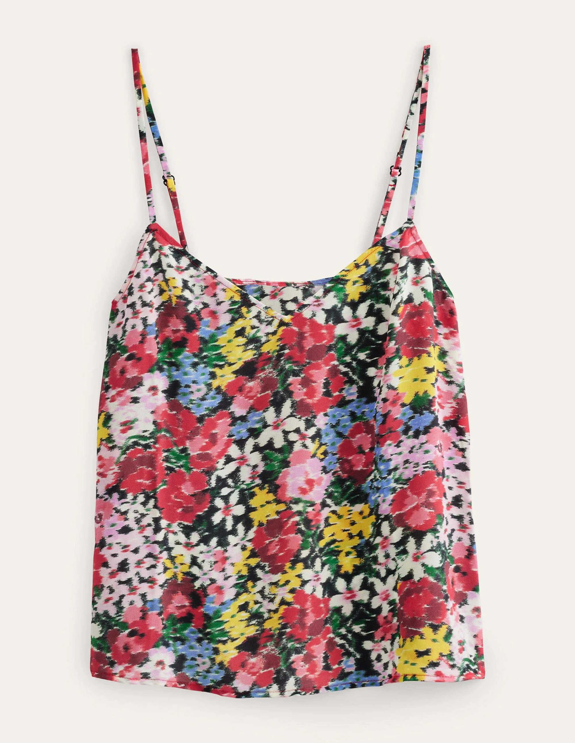Silk Cami-Multi, Moire Bloom - Image 5