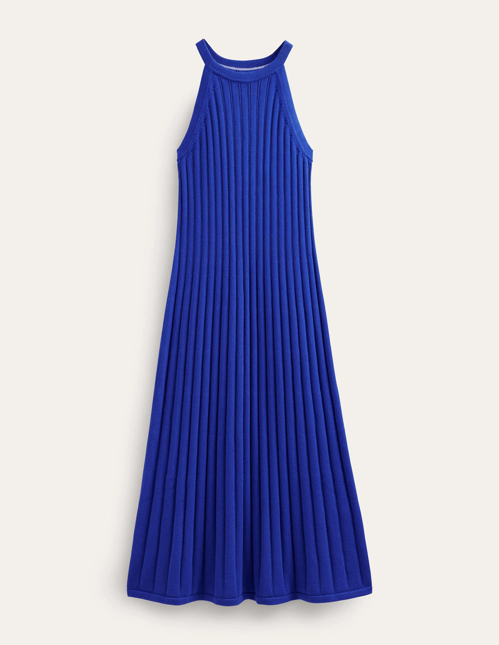 Sleeveless Knitted Midi Dress-Island Sapphire - Image 5