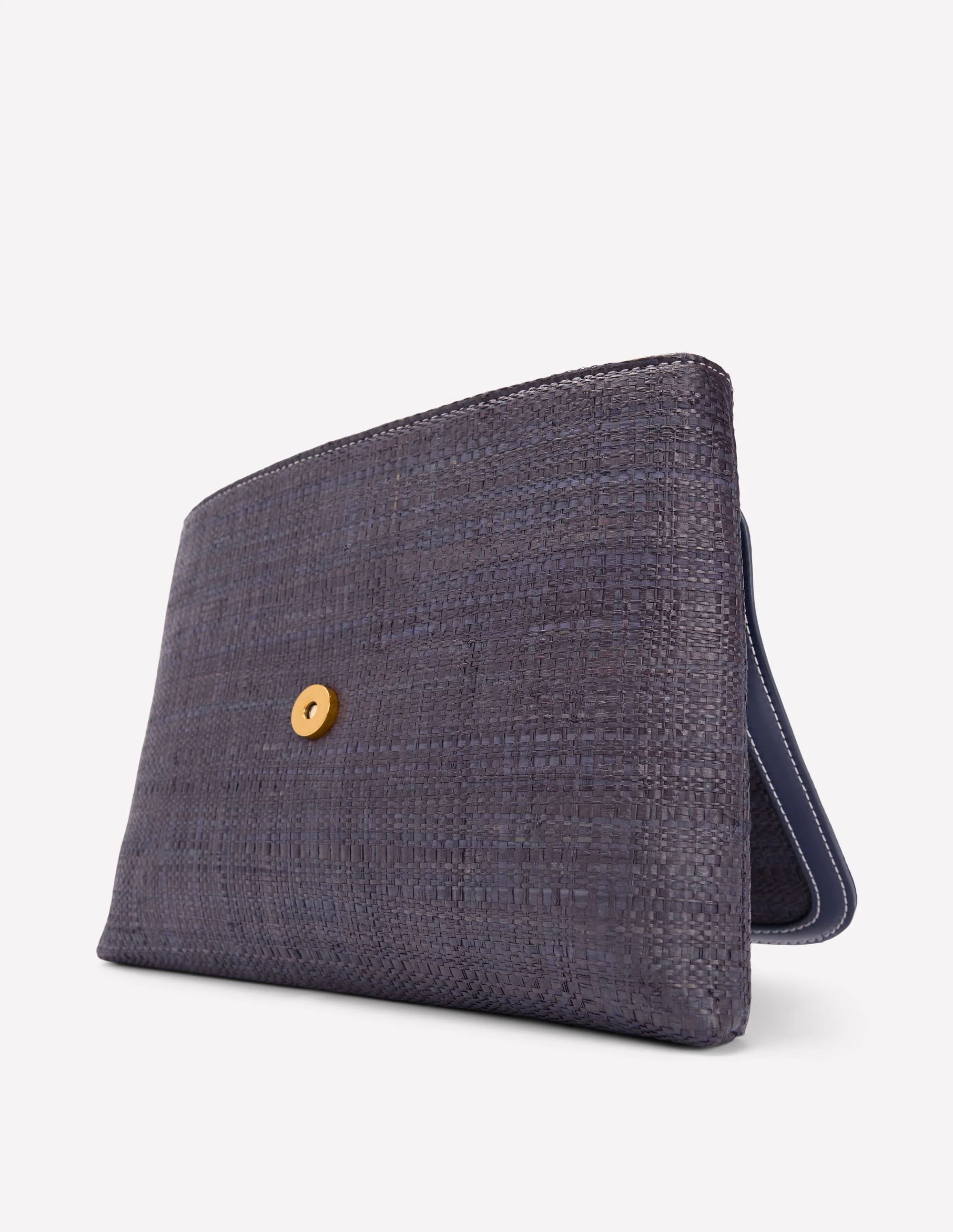 Snaffle Clutch Bag-Navy - Image 5