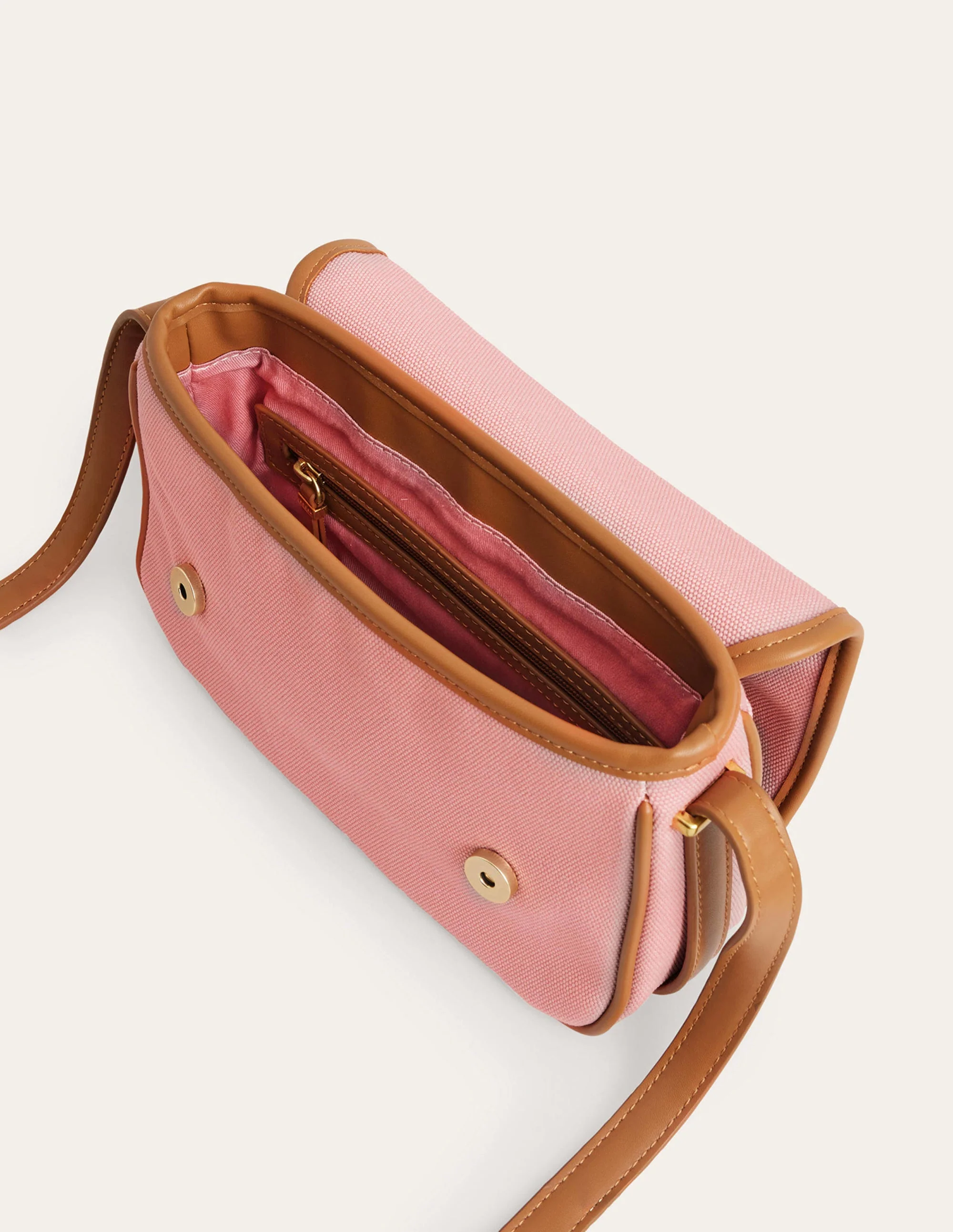 Structured Cross-Body Bag-Blush - Image 5