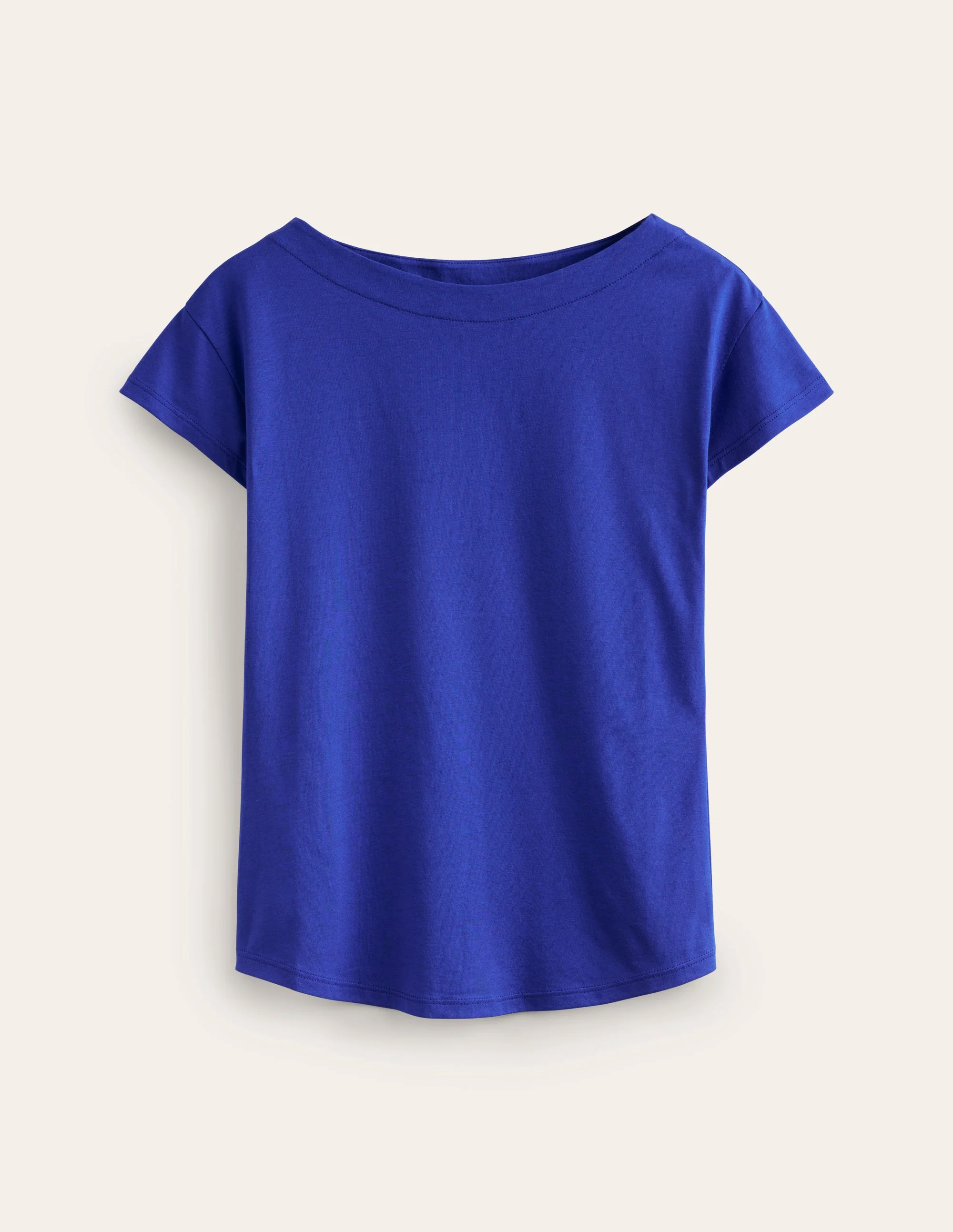 Supersoft Boat Neck T-Shirt-Surf the Web - Image 5