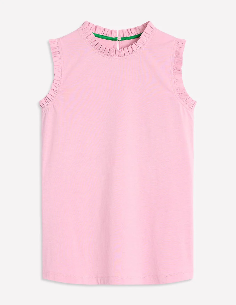 Supersoft Frill Detail Vest-Soft lavender - Image 5