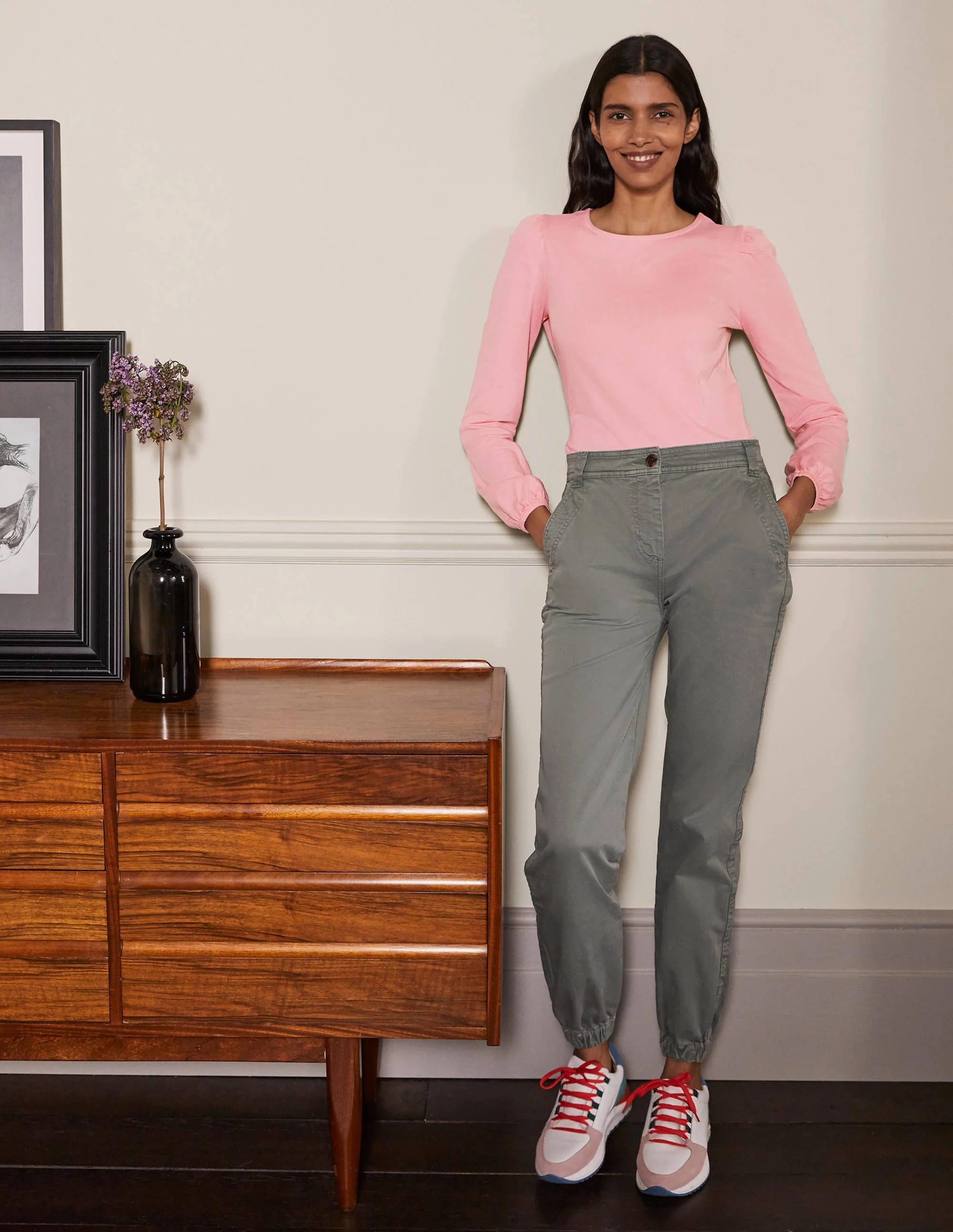 Supersoft Long Sleeve Top-Formica Pink - Image 4