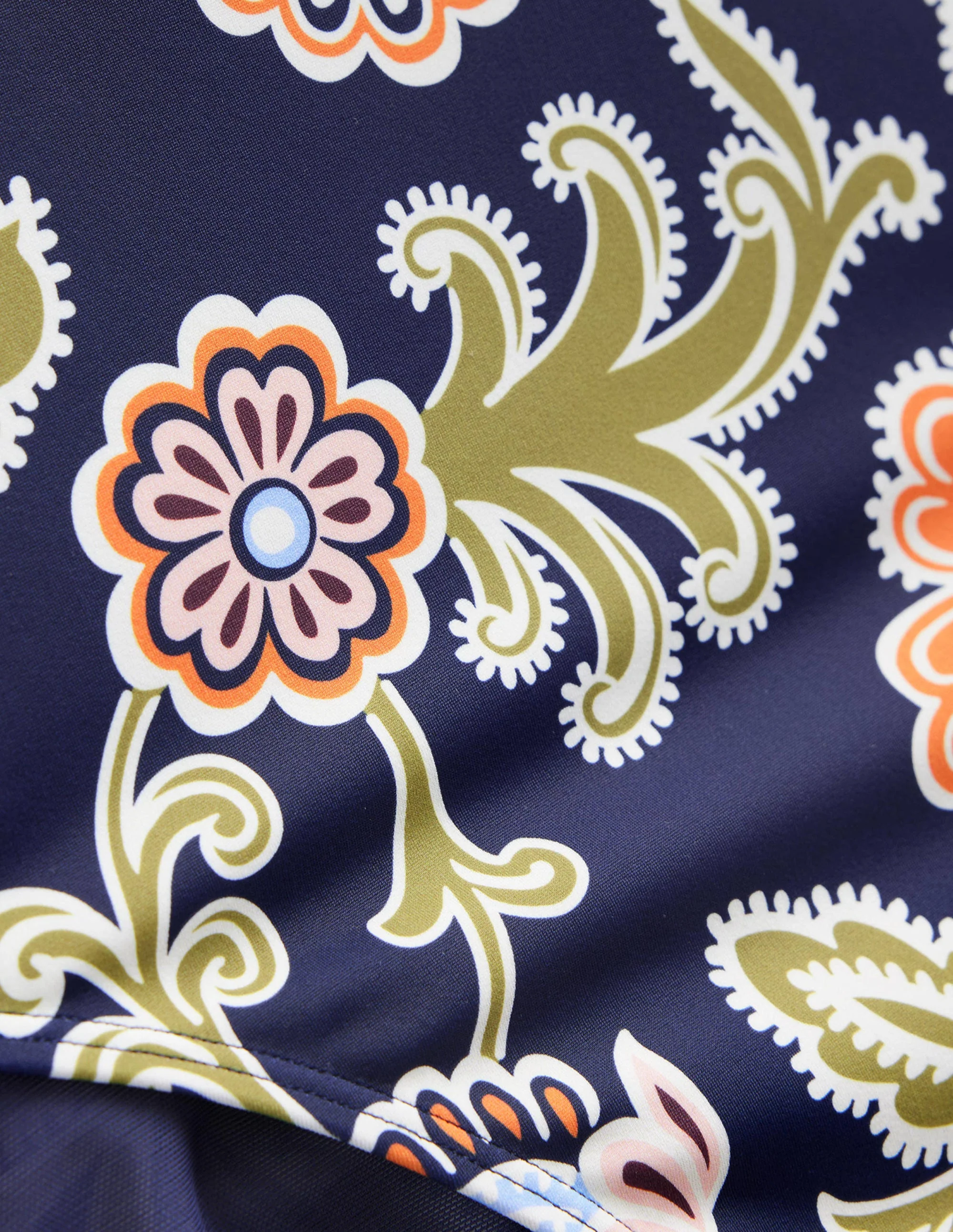 Support Bandeau Swimsuit-Midnight, Multi Floral - Image 6