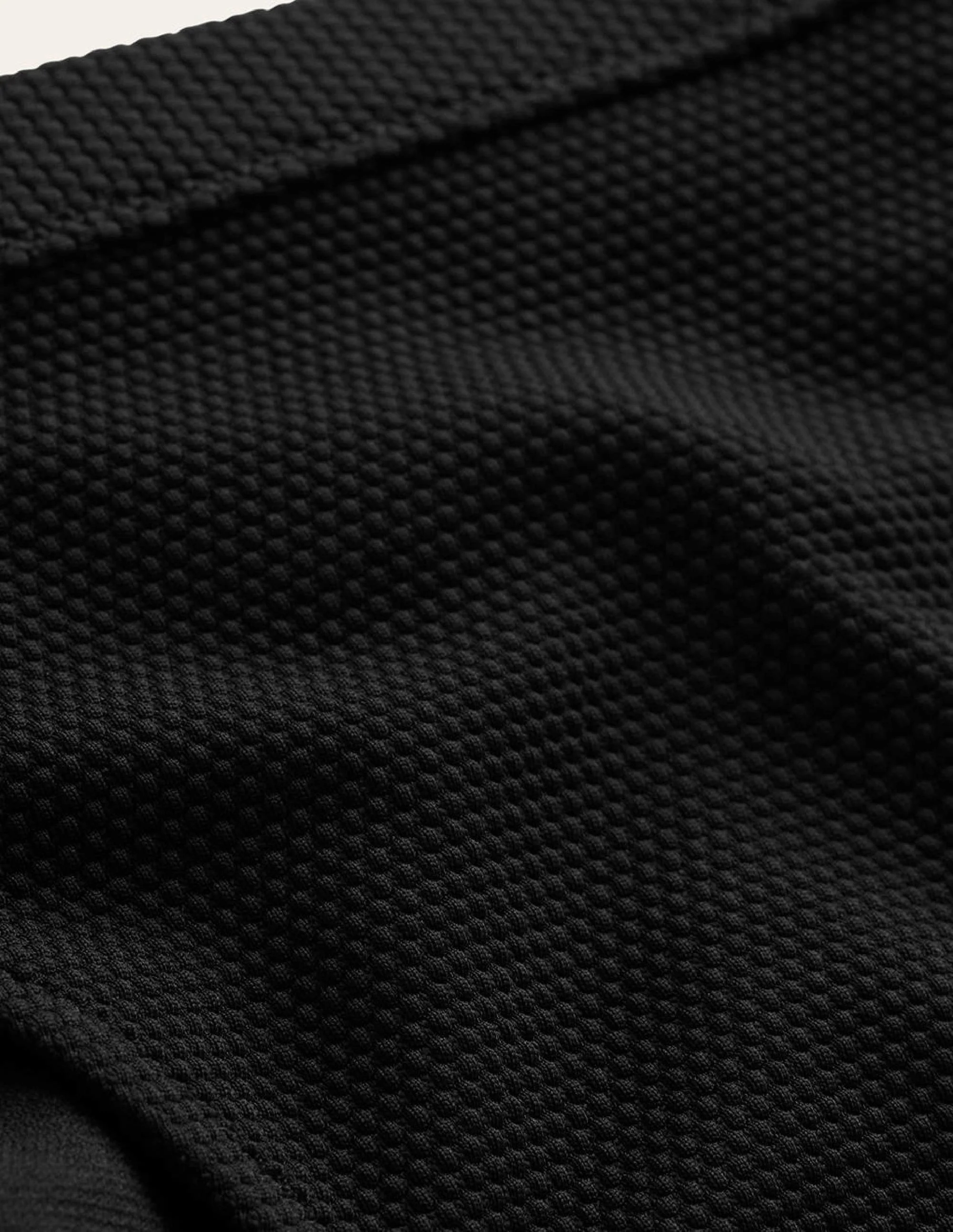 Texture Tanga Bikini Bottoms-Black, Honeycomb Texture - Image 6
