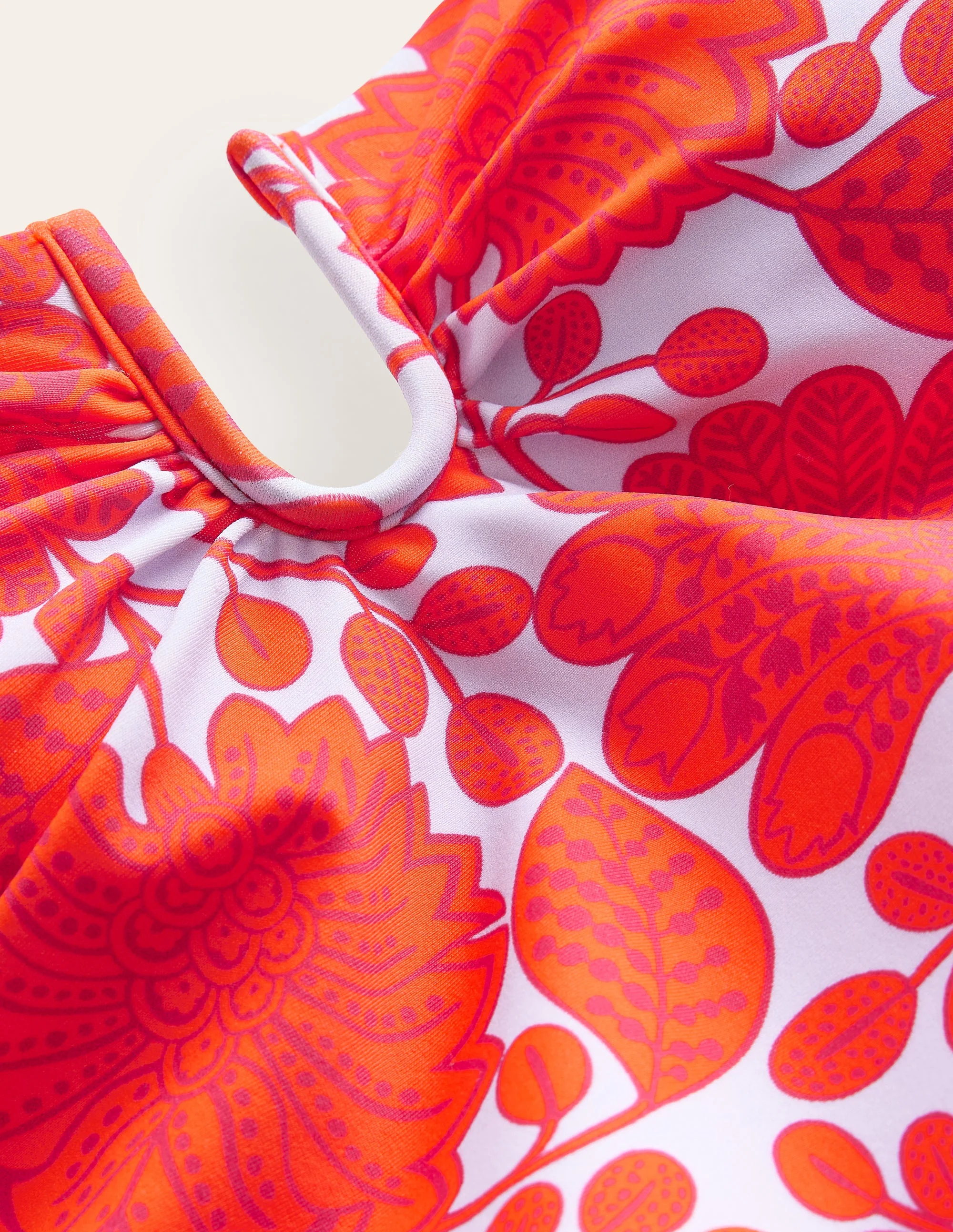 U bar Swimsuit-Fire Cracker, Gardenia Swirl - Image 6