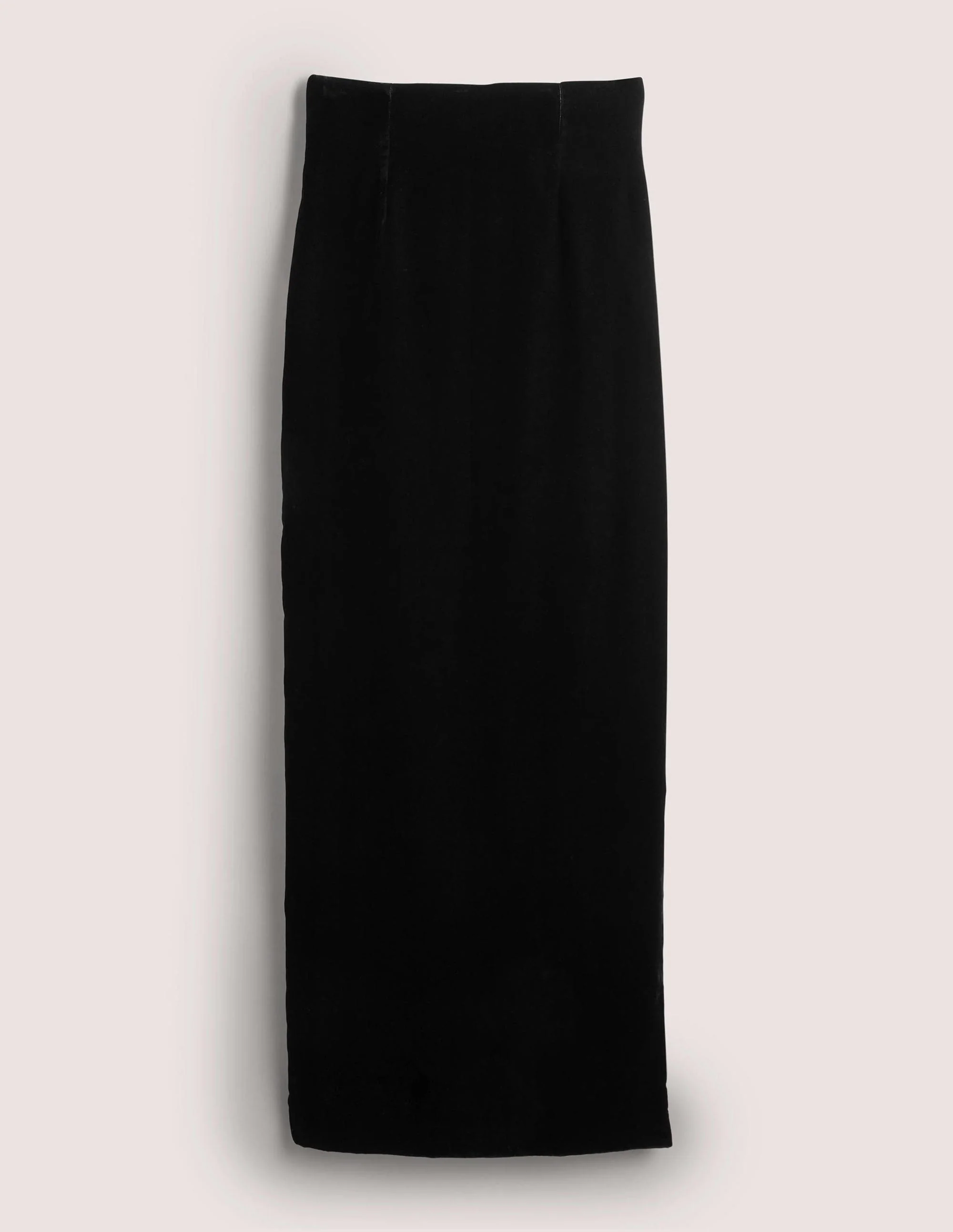 Velvet Party Maxi Skirt-Black - Image 6