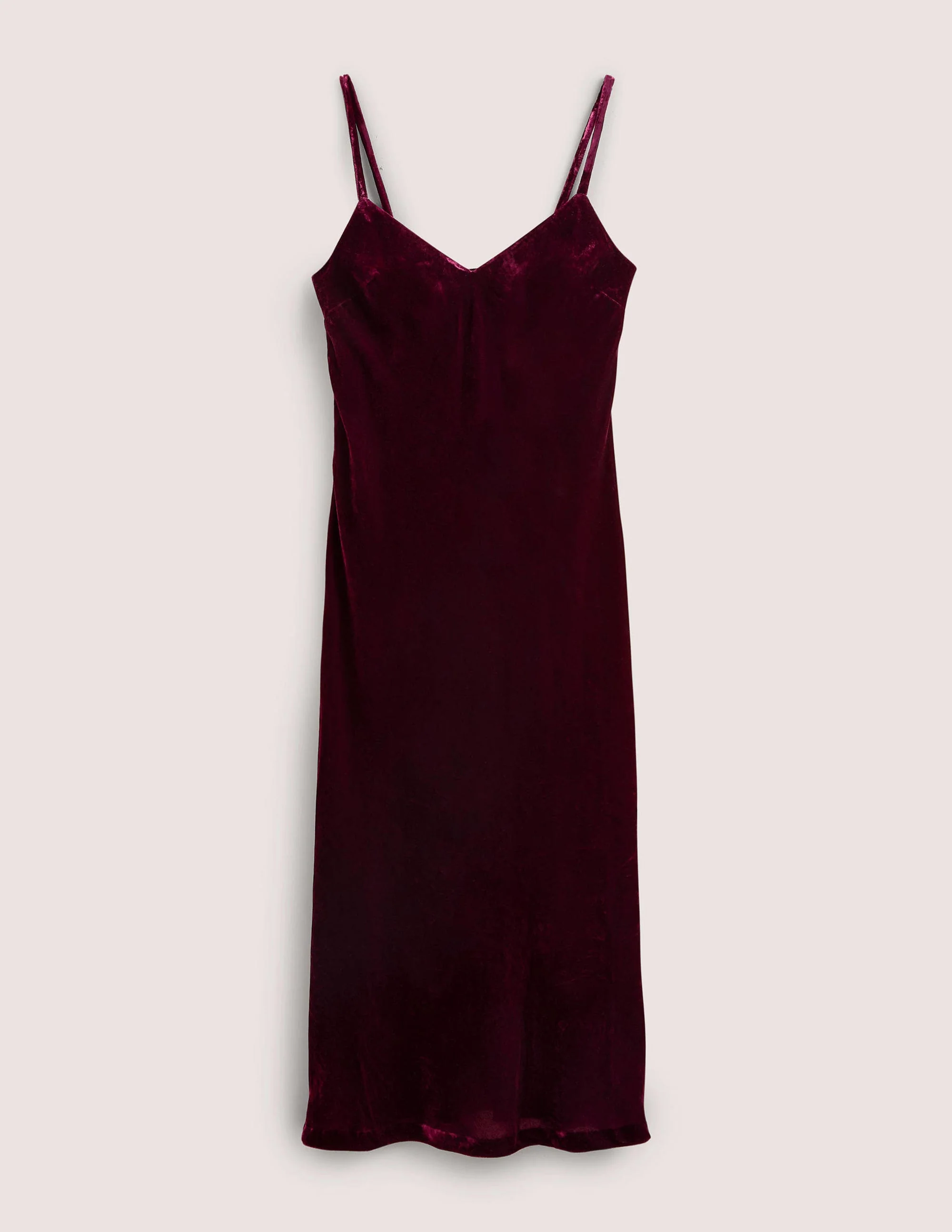 Velvet Slip Dress-Ruby Ring - Image 7