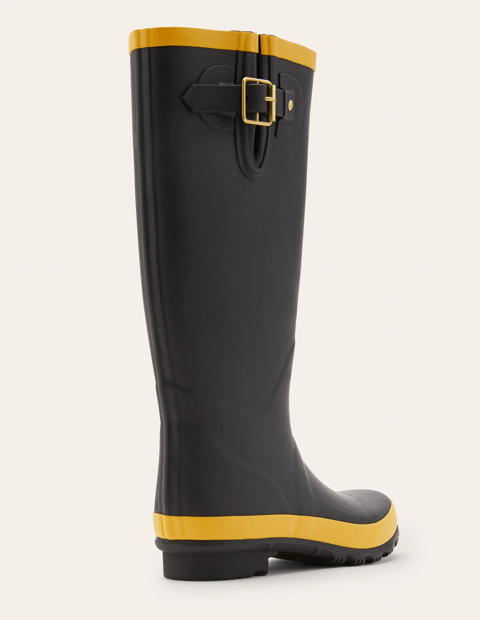 Wellington Boots-Black/Honey Gold - Image 3