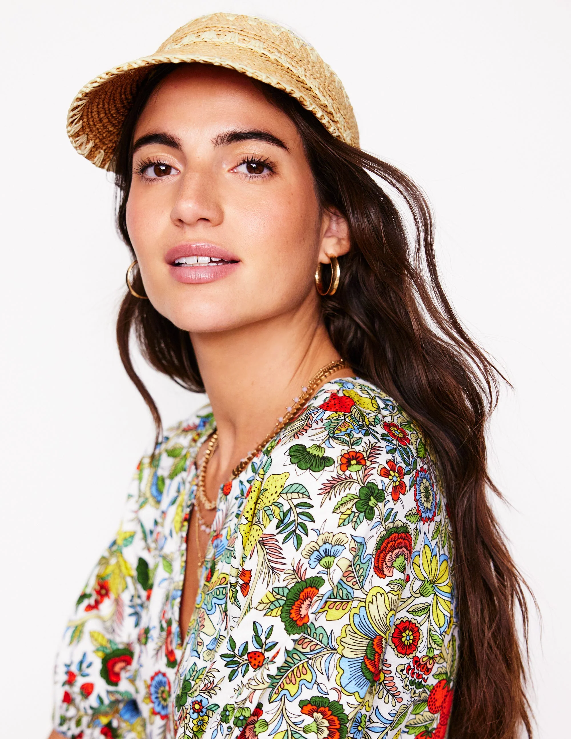 Whipstitch Visor-NATURAL - Image 3